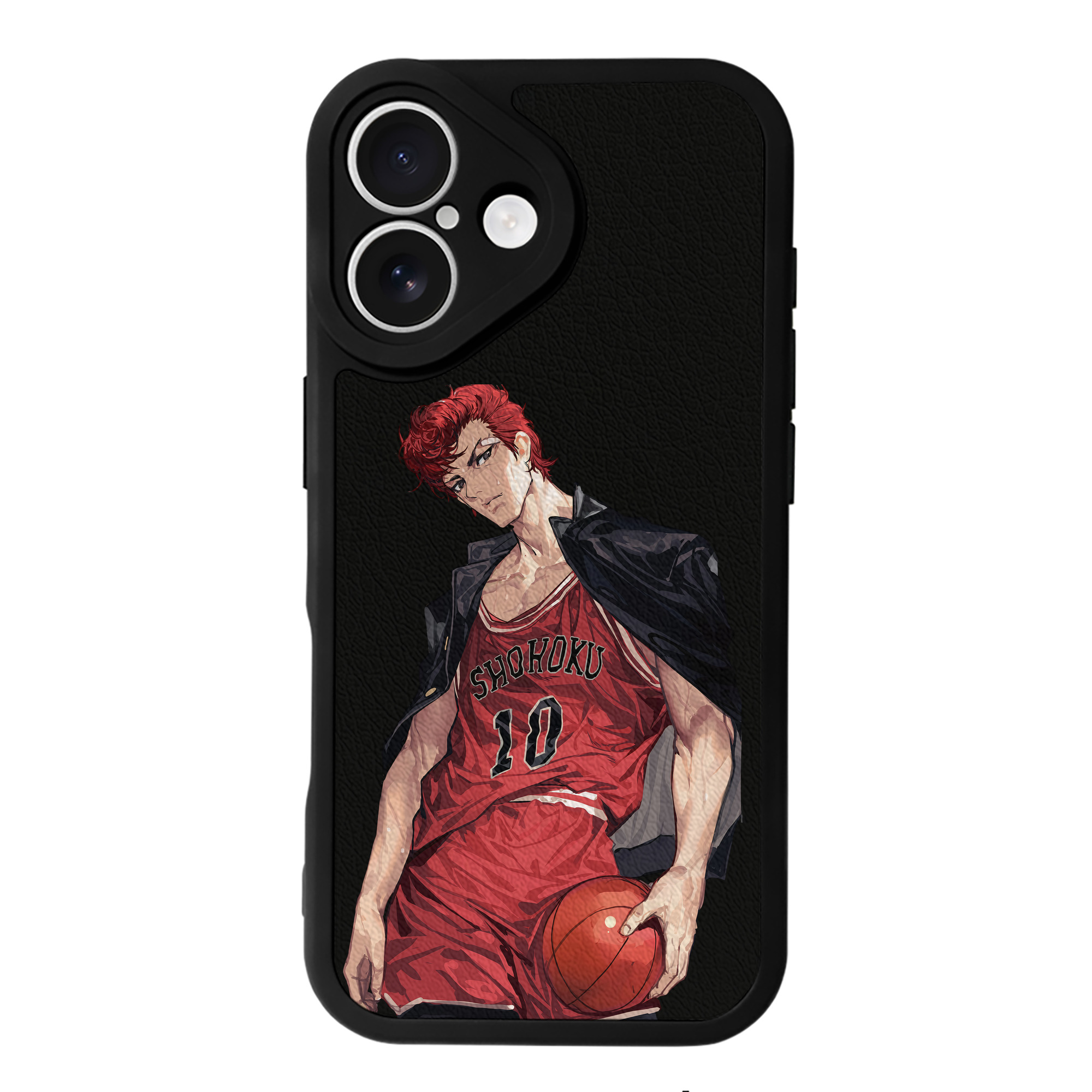 （画像用） SLAM DUNK／スラムダンク 【iPhone 16シリーズ対応】シリコンスマホケース（レザー調） 材質：シリコン